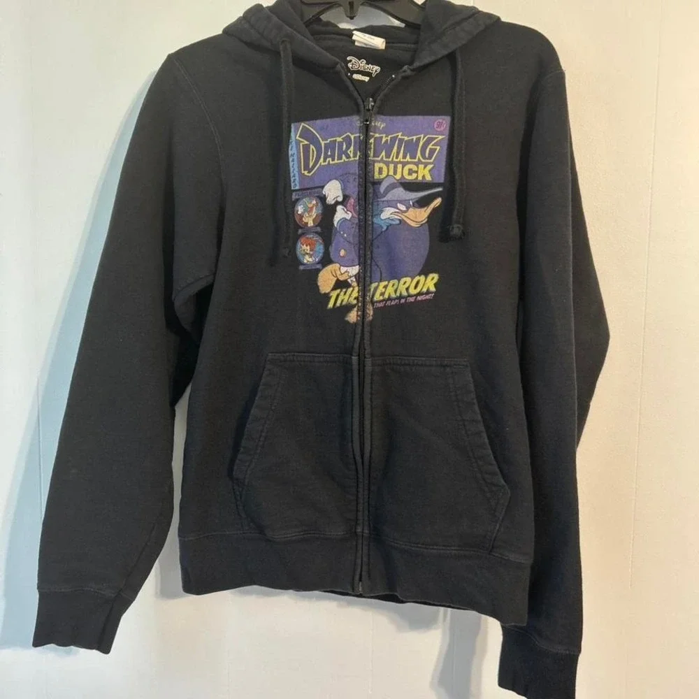 Disney Darkwing Duck‎ the terror zippy hoodie. Kid size small.